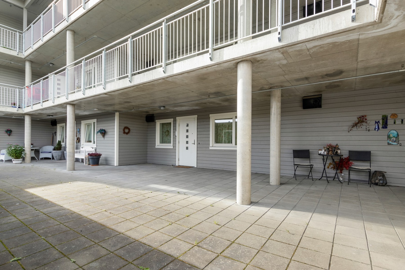 Her er det også mulighet til å sette opp en hyggelig utesone. Galleribilde