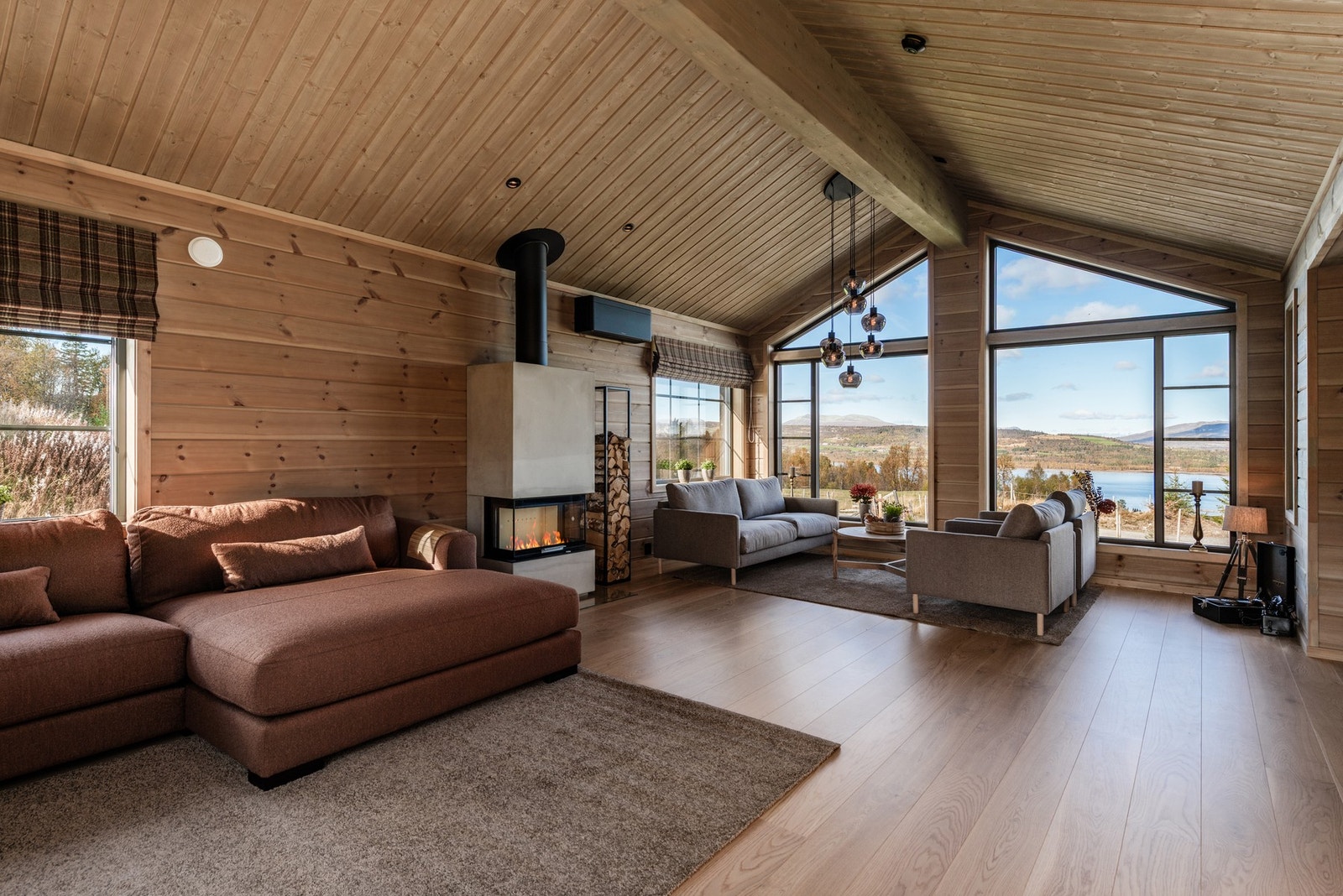 Behagelig farge på veggene. Galleribilde