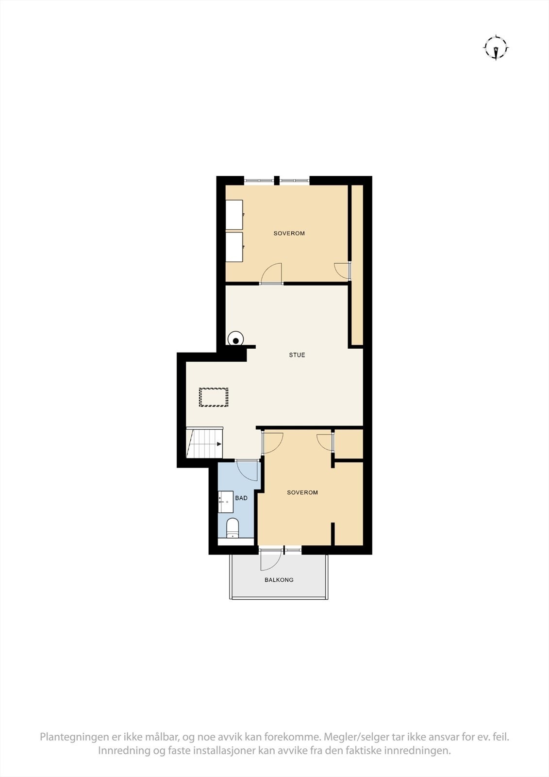 Plantegning 2. etg. Galleribilde