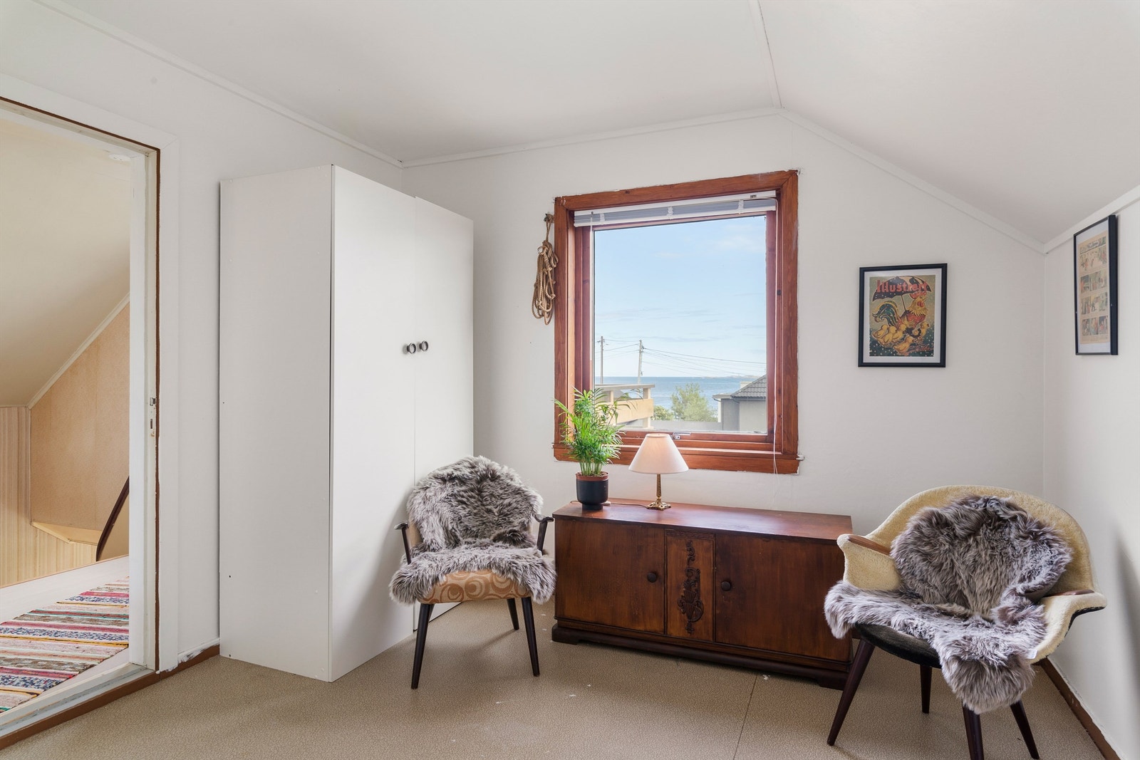 Havutsikt fra soverom i 3. etasje Galleribilde