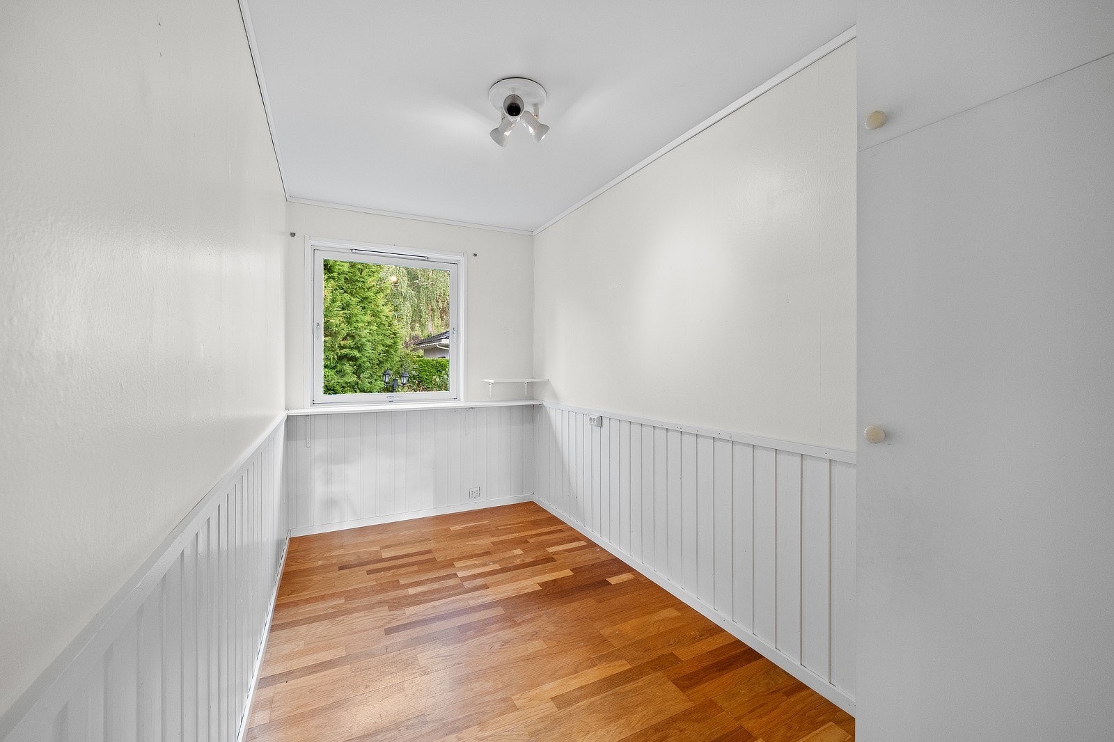 Dette rommet kan også bli et soverom, ved hjelp av enkle grep Galleribilde