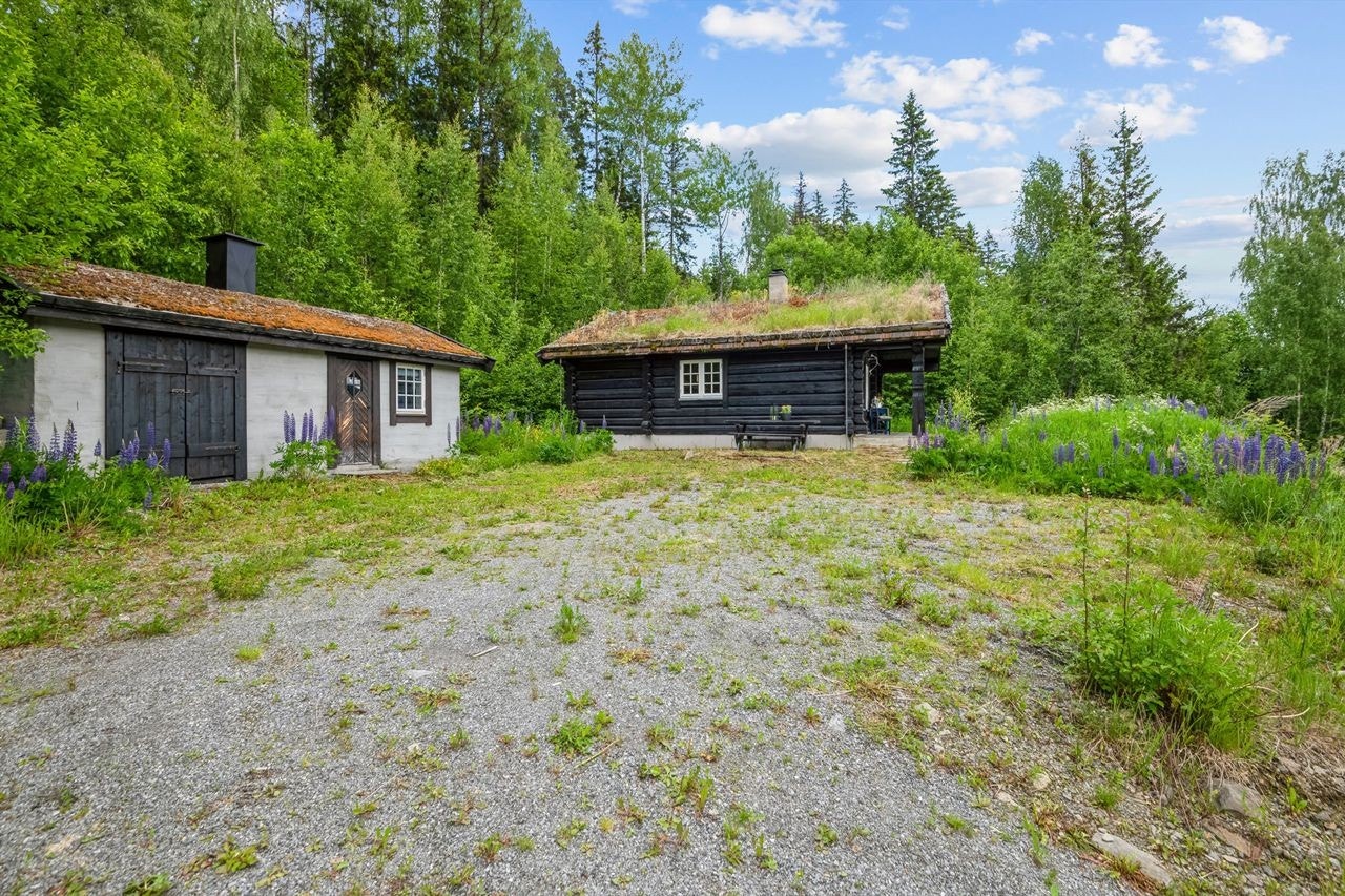 Velkommen til en fredelig tunfølelse med både hovedhytte og praktisk anneks. Annekset inneholder blant annet en ekstra overnattingsmulighet for gjester
. Galleribilde