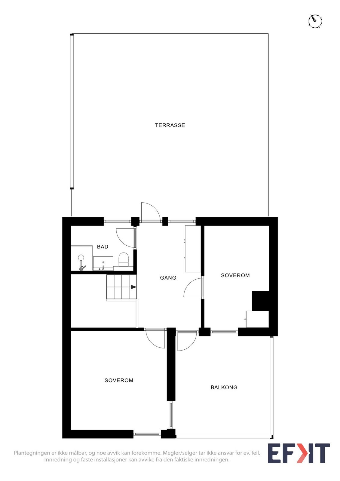 Plantegning for 3.etasje Galleribilde