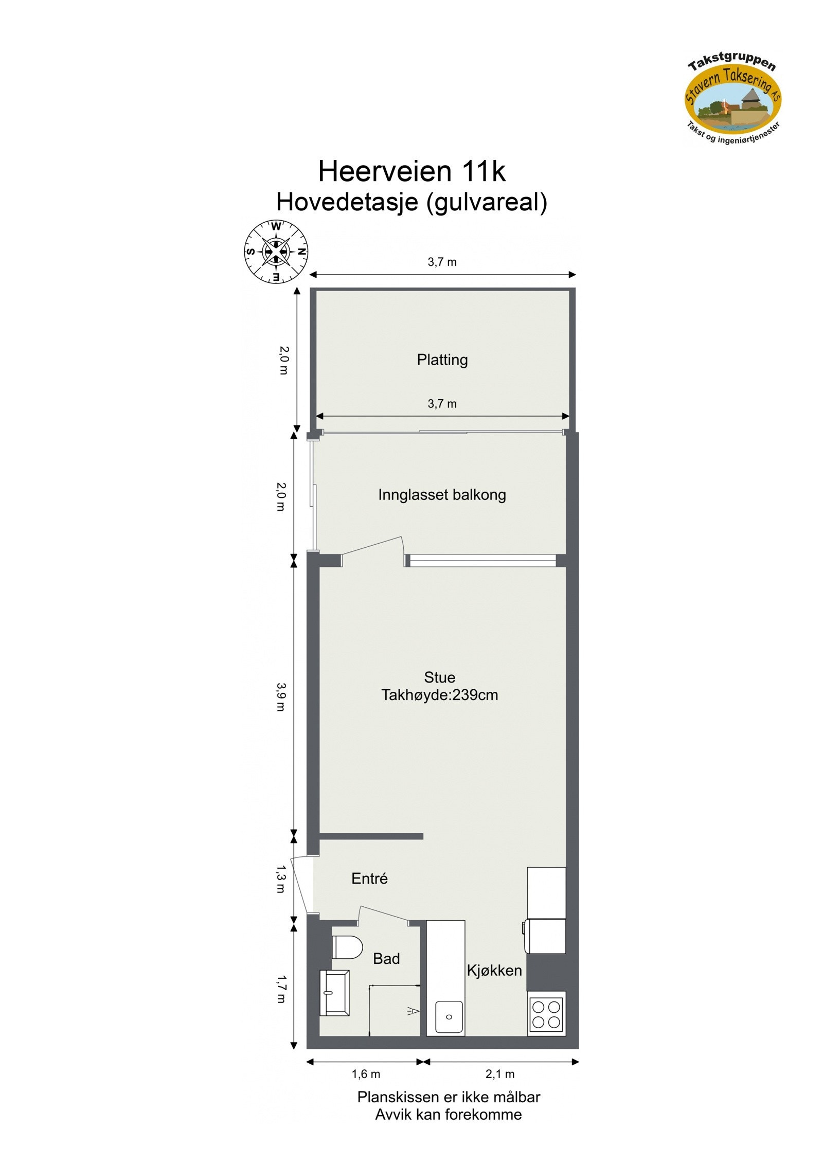 Plantegning. Galleribilde