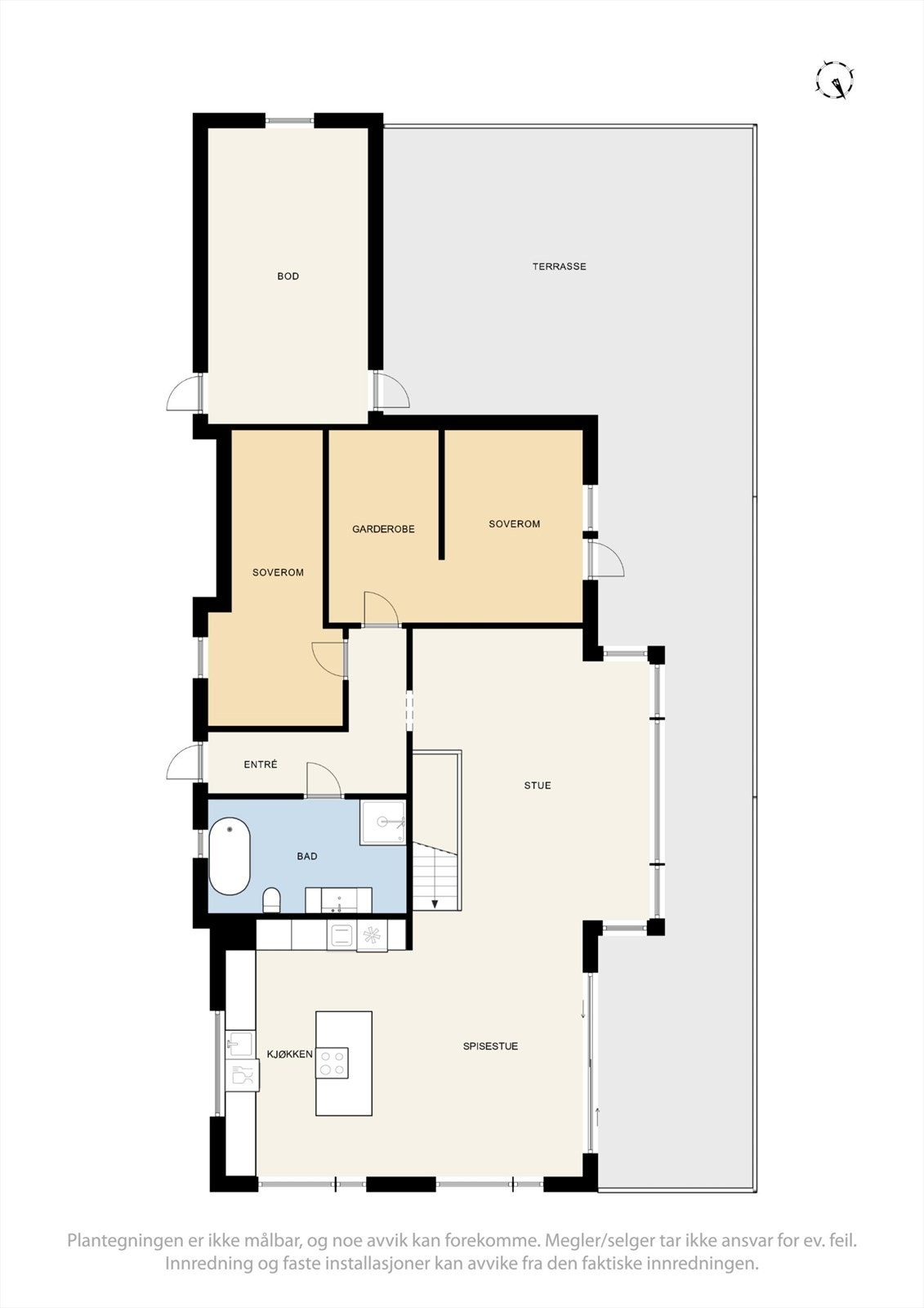 Plantegning 2. etasje. Galleribilde