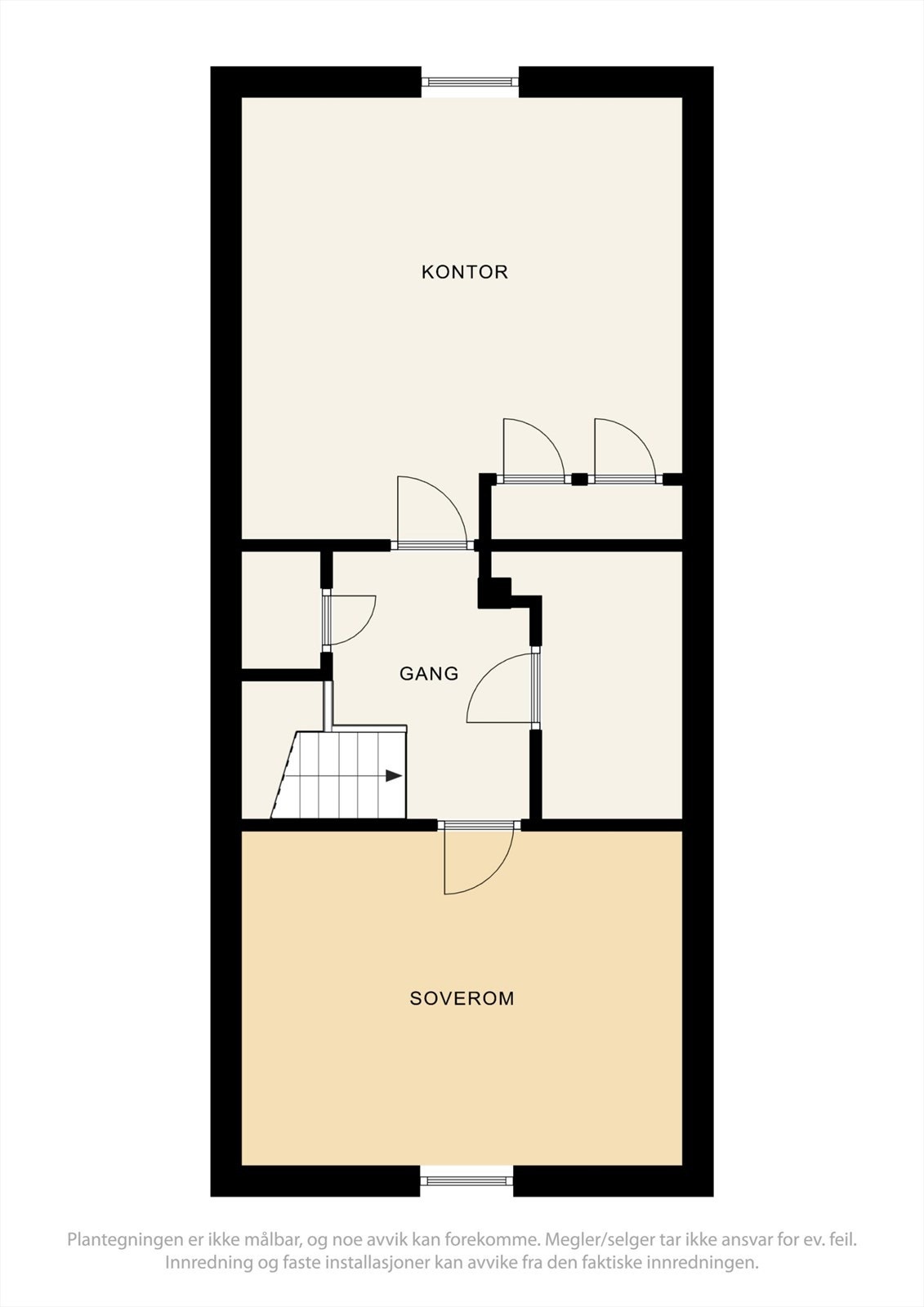 Plantegning 2. etg. Galleribilde