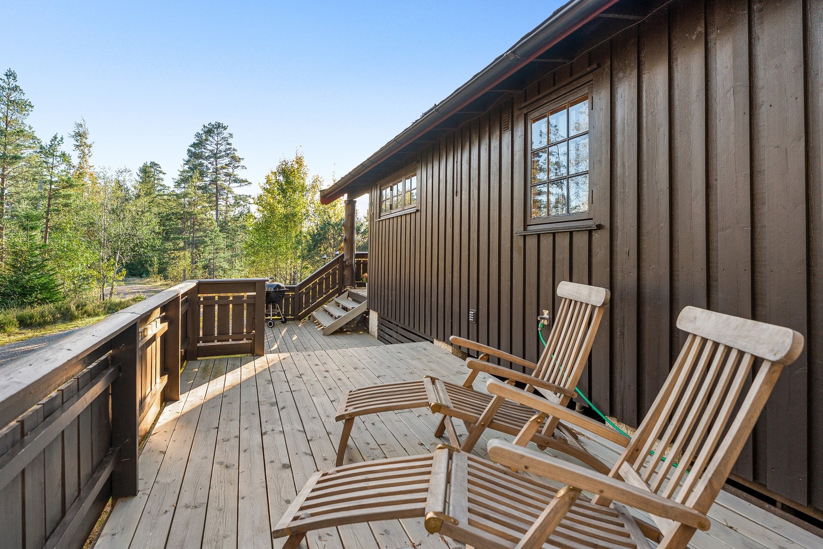 God plass til utemøblement. Galleribilde