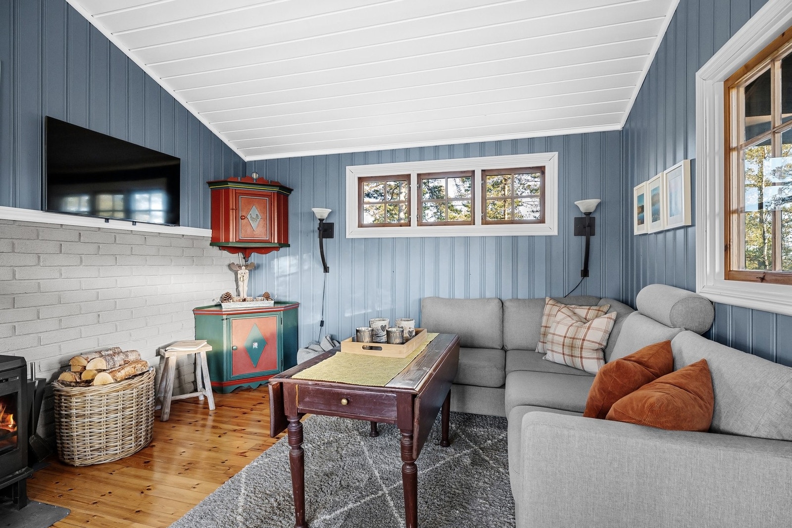 Koselig sofakrok. Galleribilde