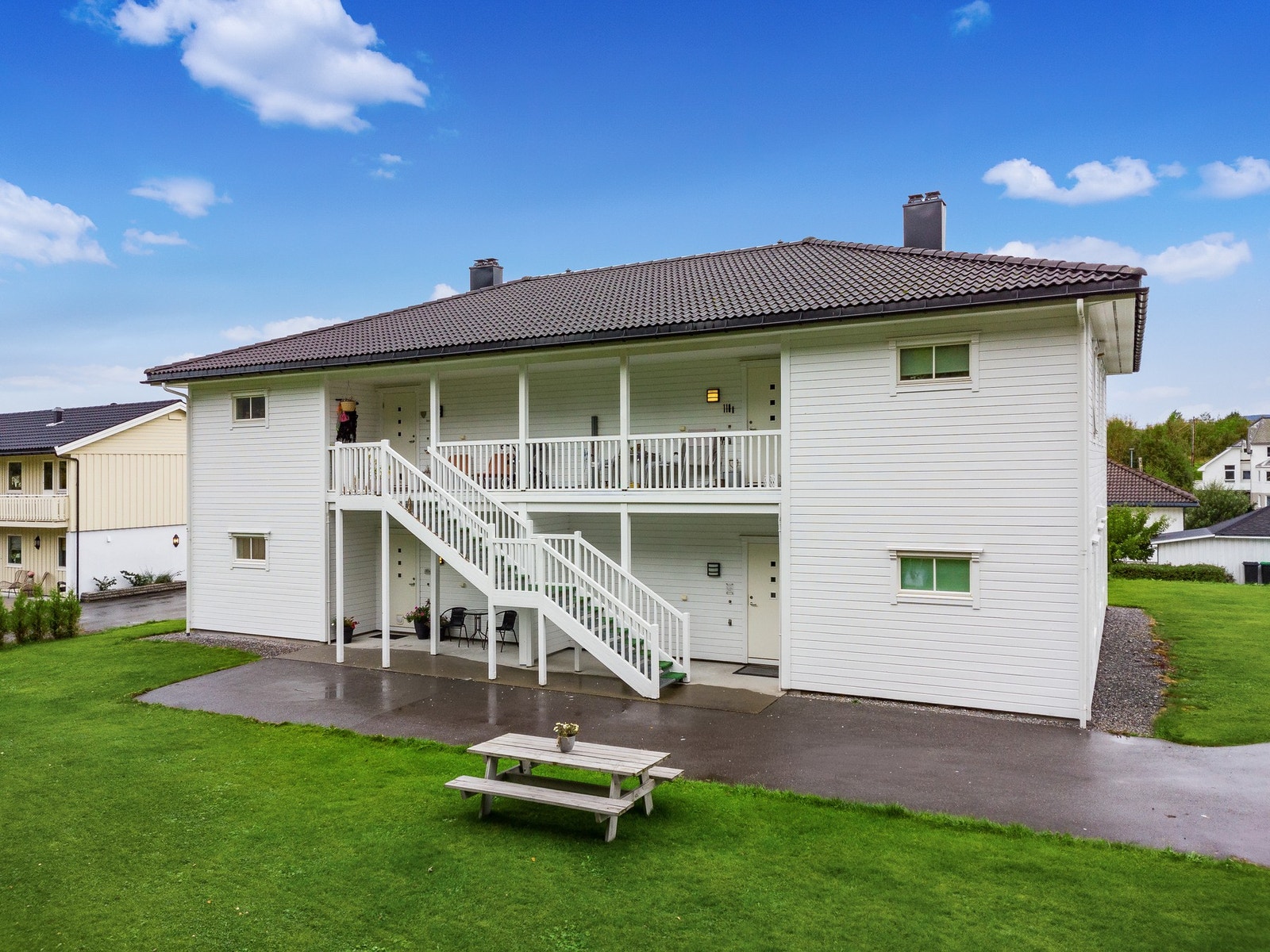 Her kan man slappe av på sommerdagene. Galleribilde