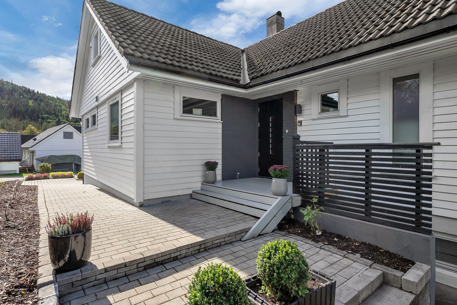 Koselig inngangsparti Galleribilde