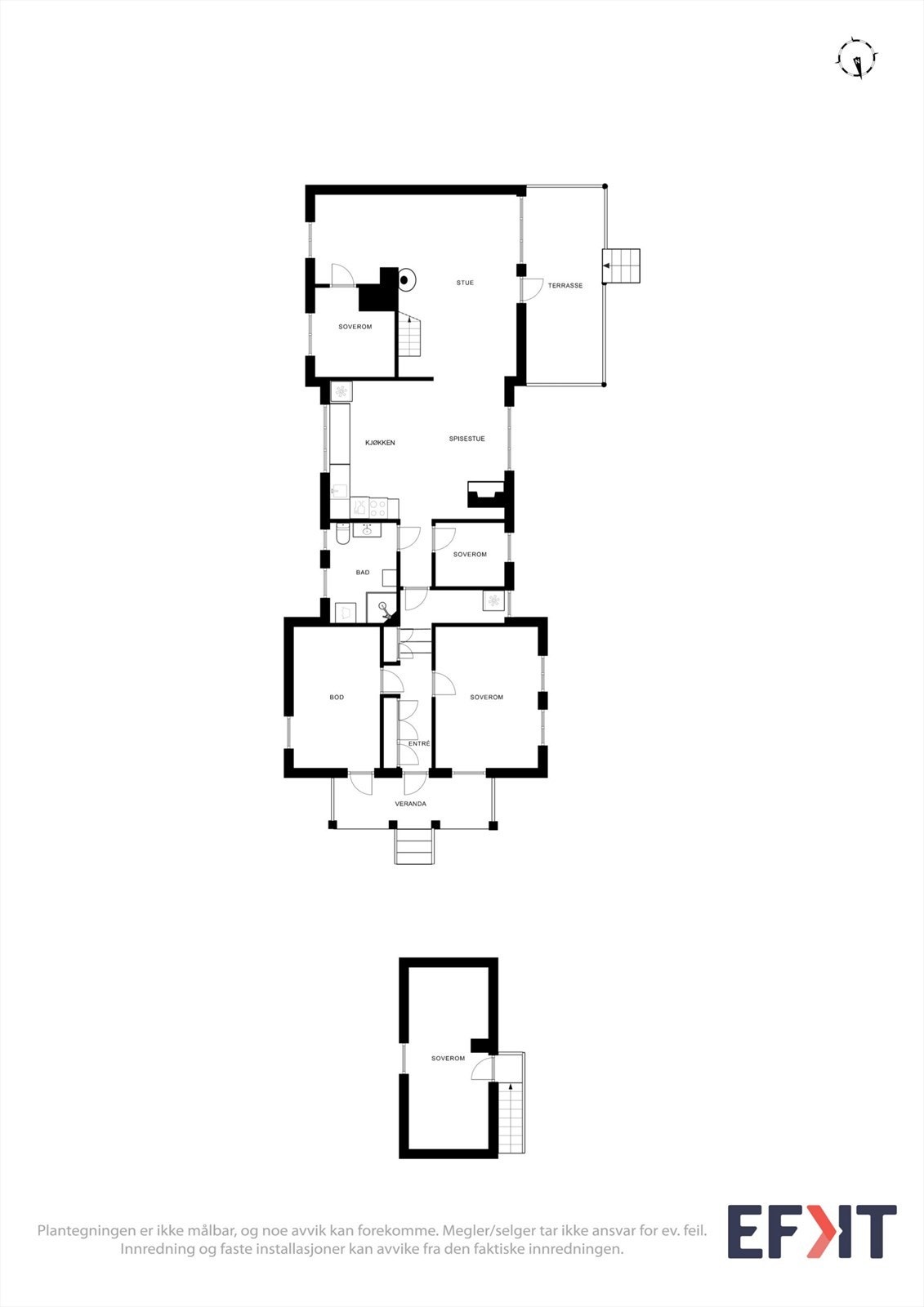 Plantegninger Fritidsbolig Galleribilde