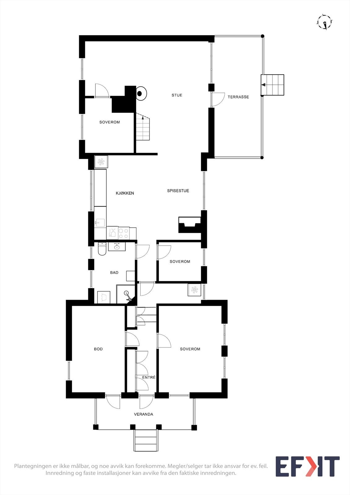 Plantegning Hovedetasje Galleribilde