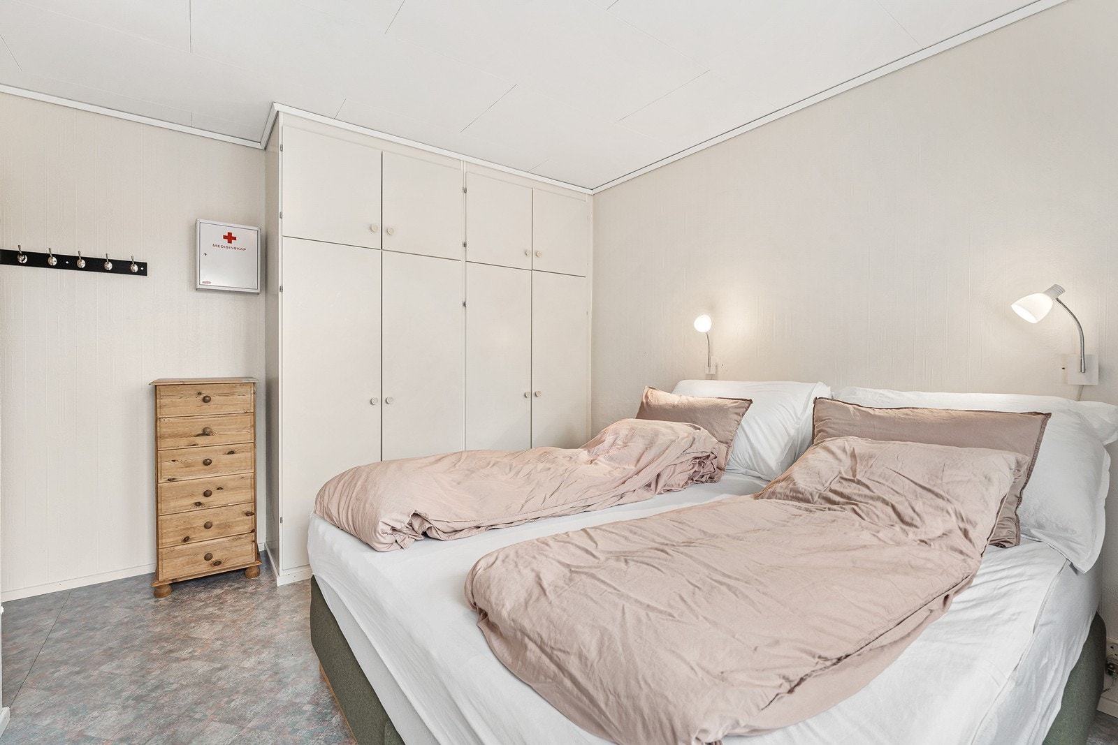 Hovedsoverommet er av god størrelse. Galleribilde