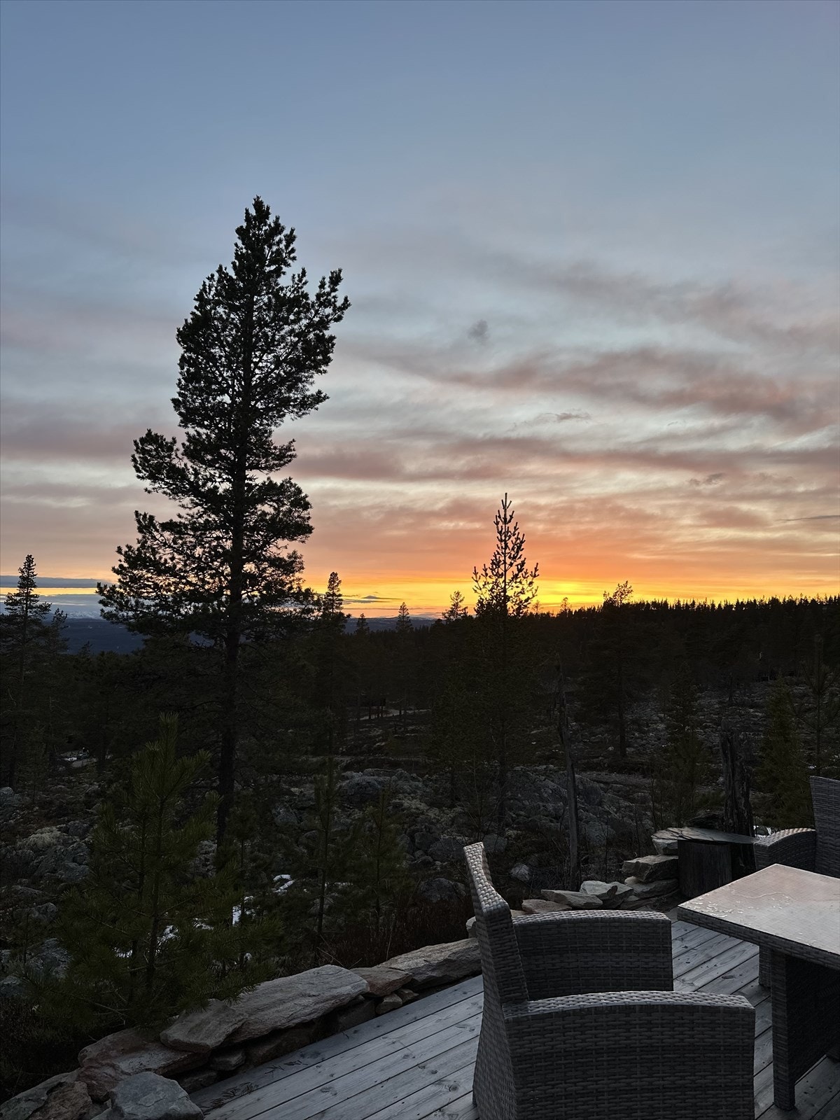 Vakker solnedgang! Galleribilde