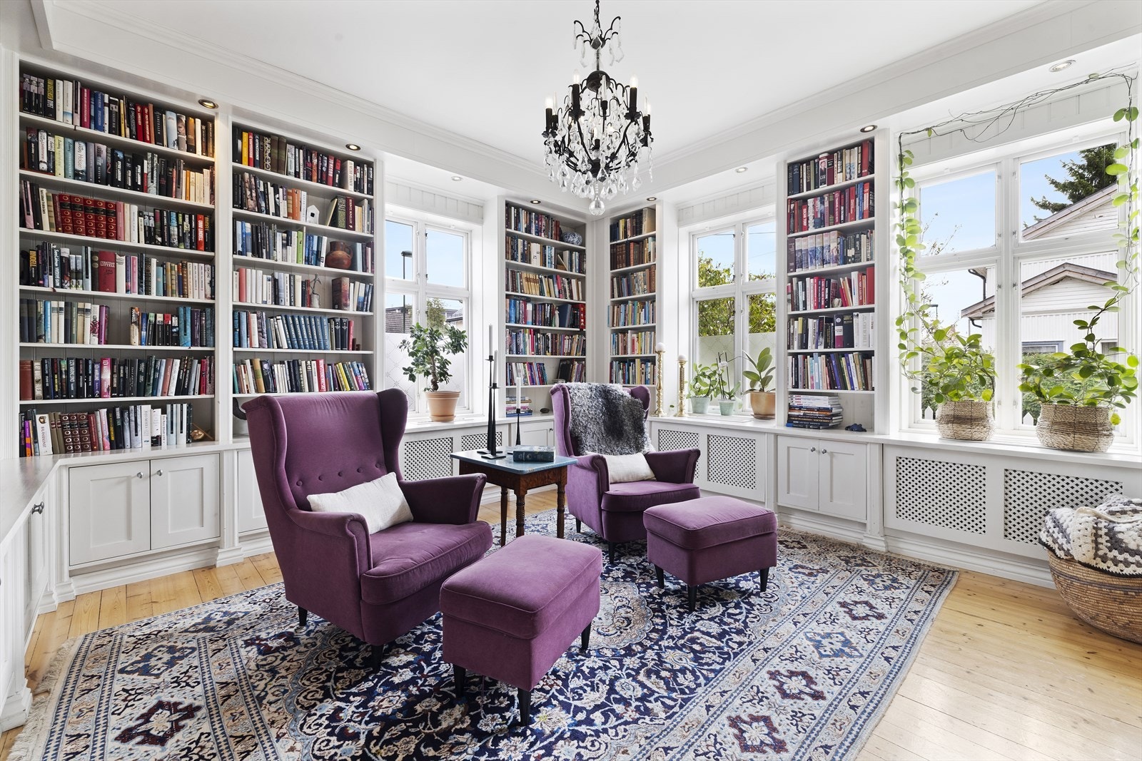 Her kan man slappe av med en god bok Galleribilde