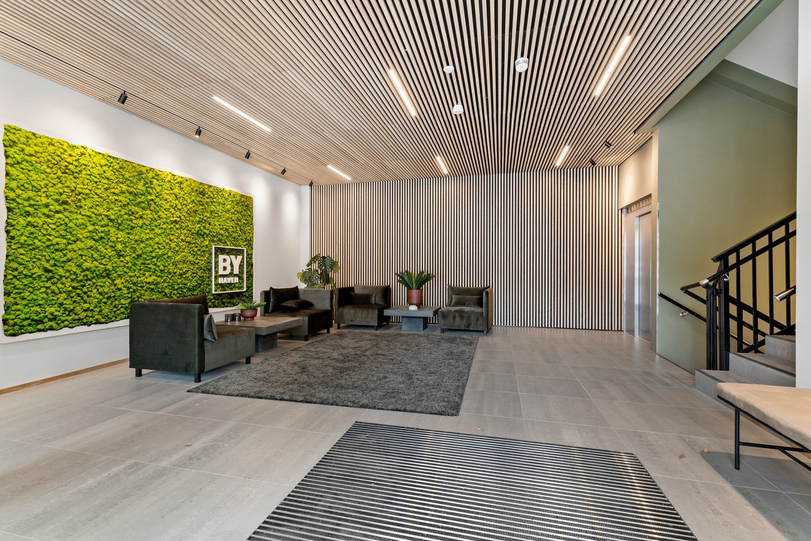 Felles inngangsparti gir deg hotellfølelse Galleribilde