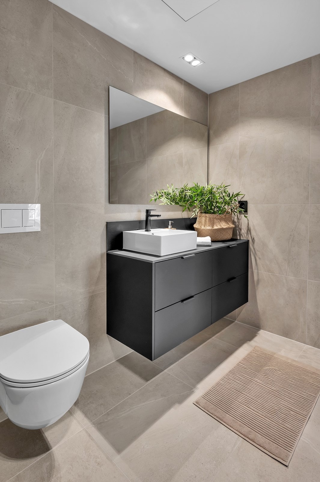 Nydelig hovedbad Galleribilde