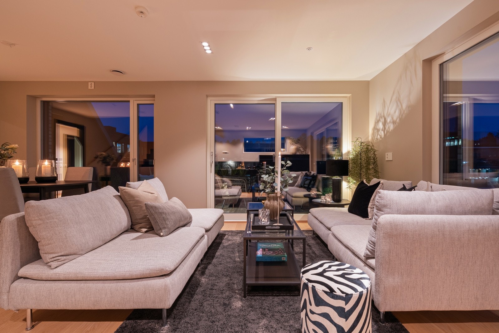 Kveldbilder Galleribilde