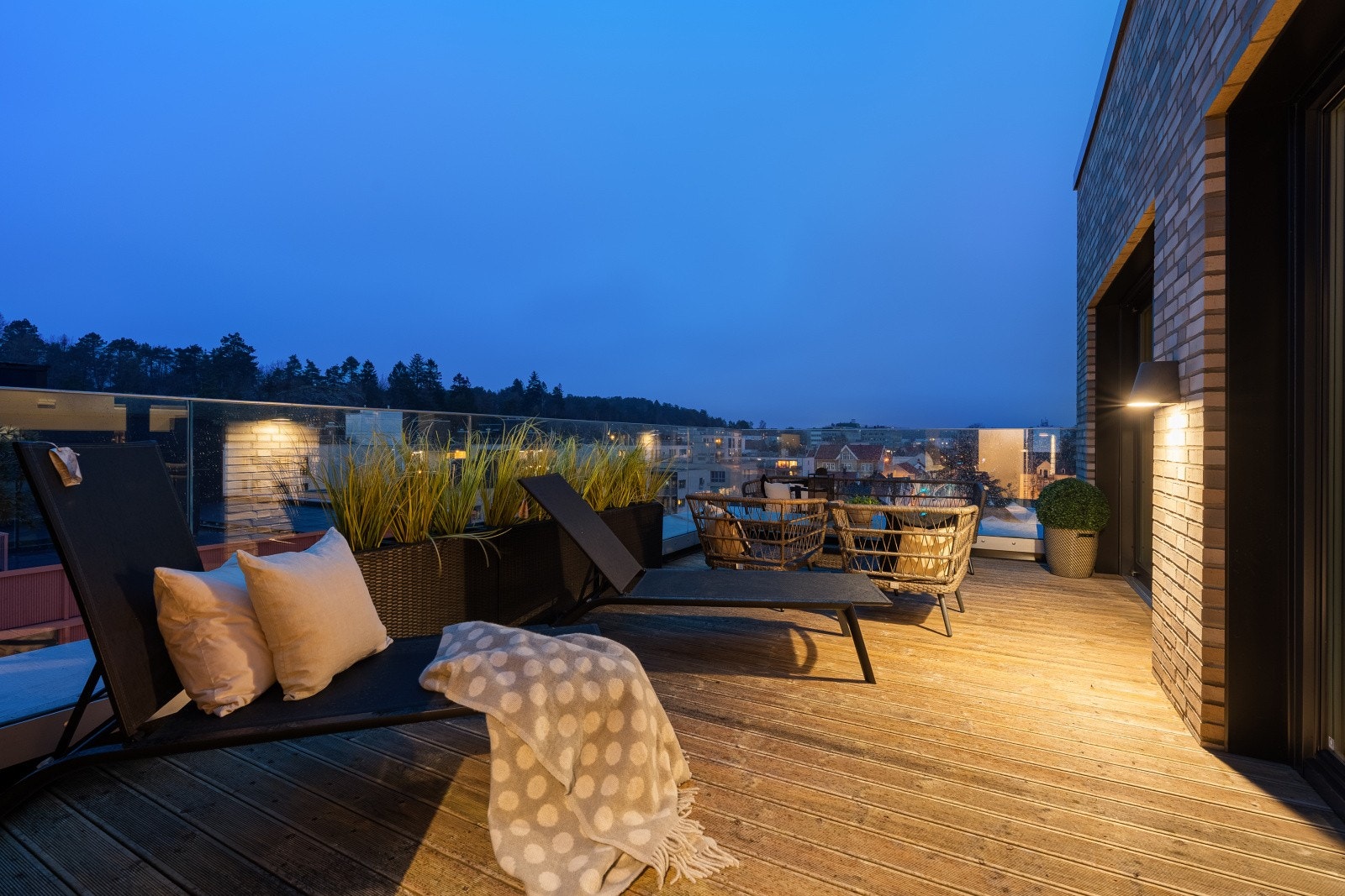 på terrassen Galleribilde