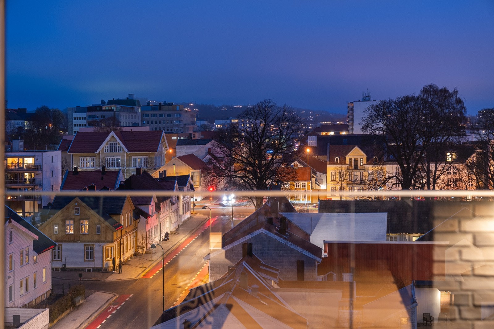 Fantastisk utsikt over Kvadraturen Galleribilde
