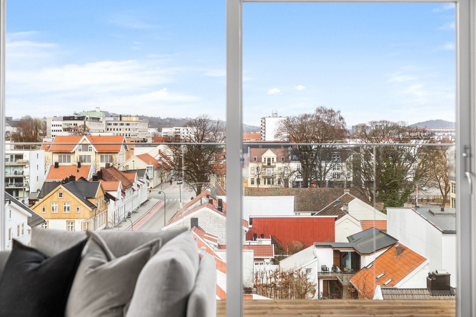 Utsikt fra stue Galleribilde