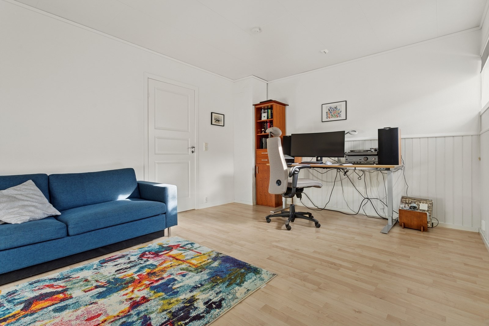 Her er god plass til både spill og lek. Galleribilde