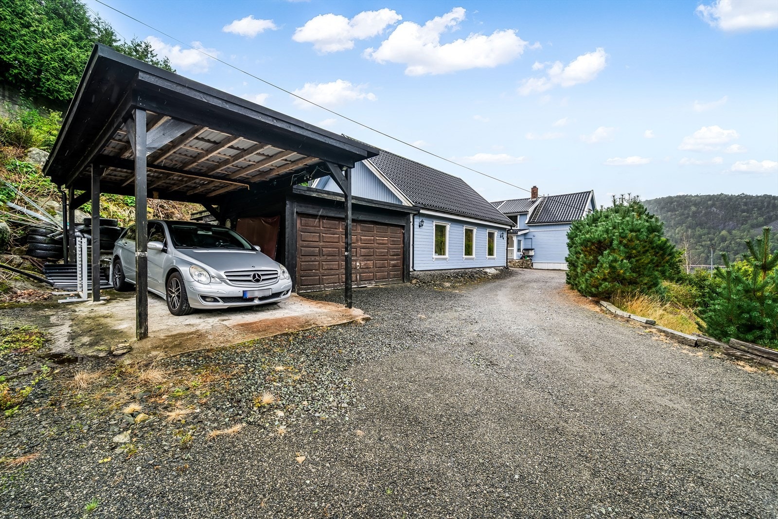 Carport og garasje Galleribilde