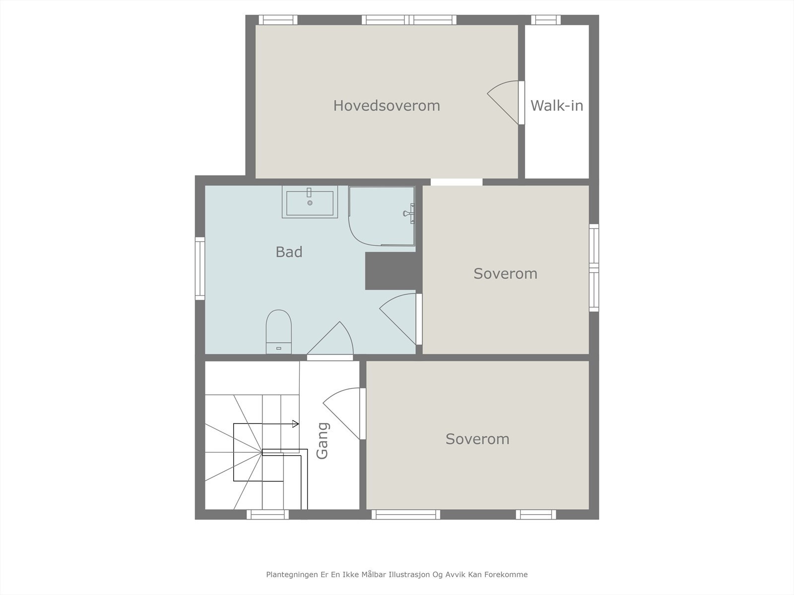 Plantegning Galleribilde