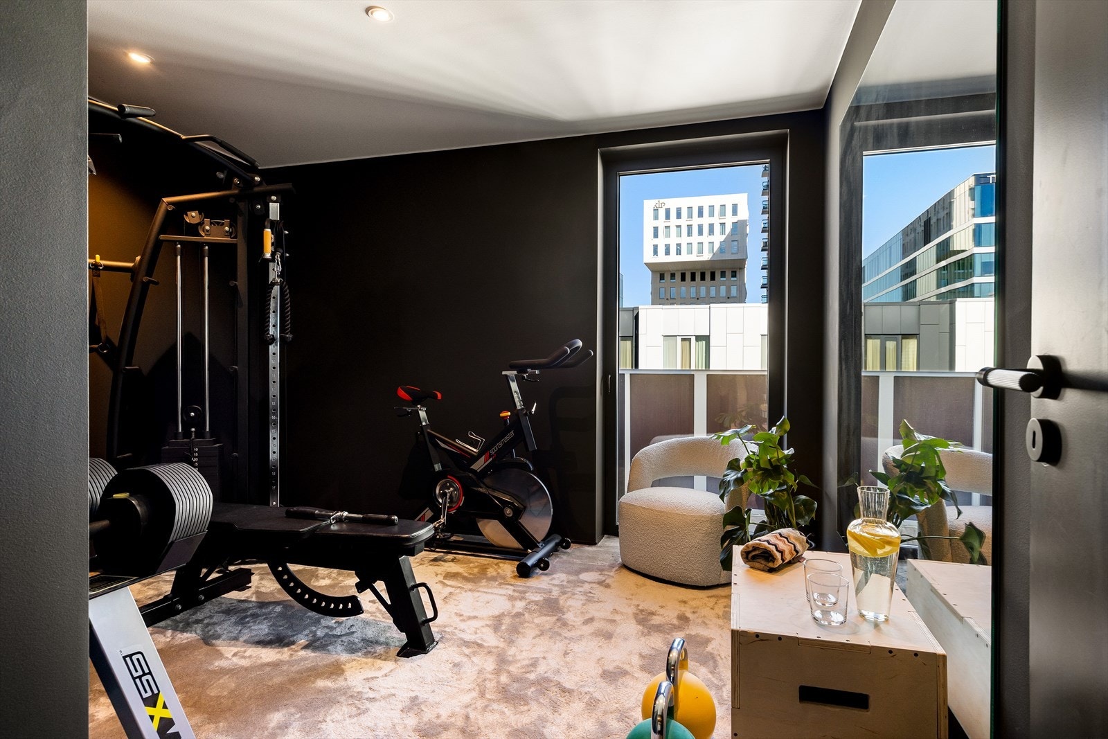 Soverom 3 har god størrelse og kan for eksempel brukes som treningsrom eller kontor. Galleribilde