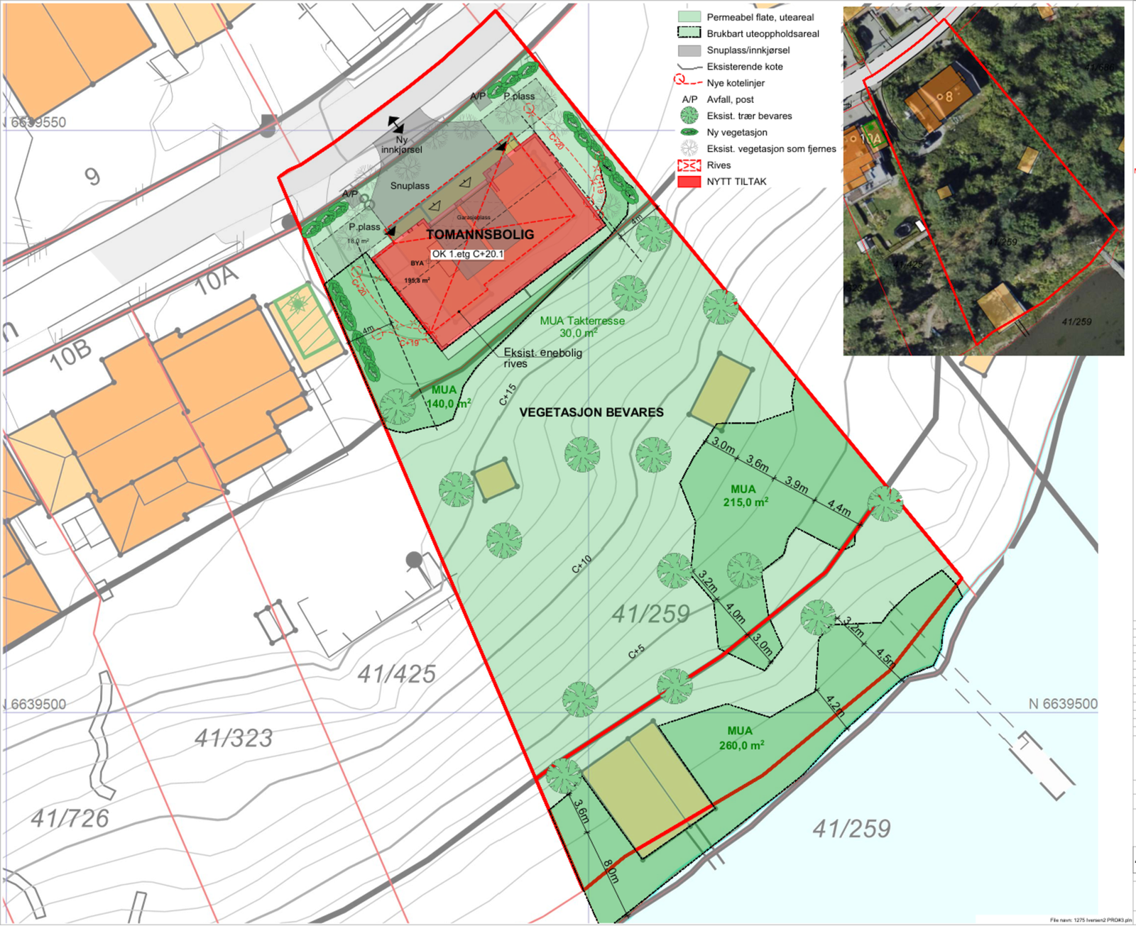 Utomhusplan. Galleribilde