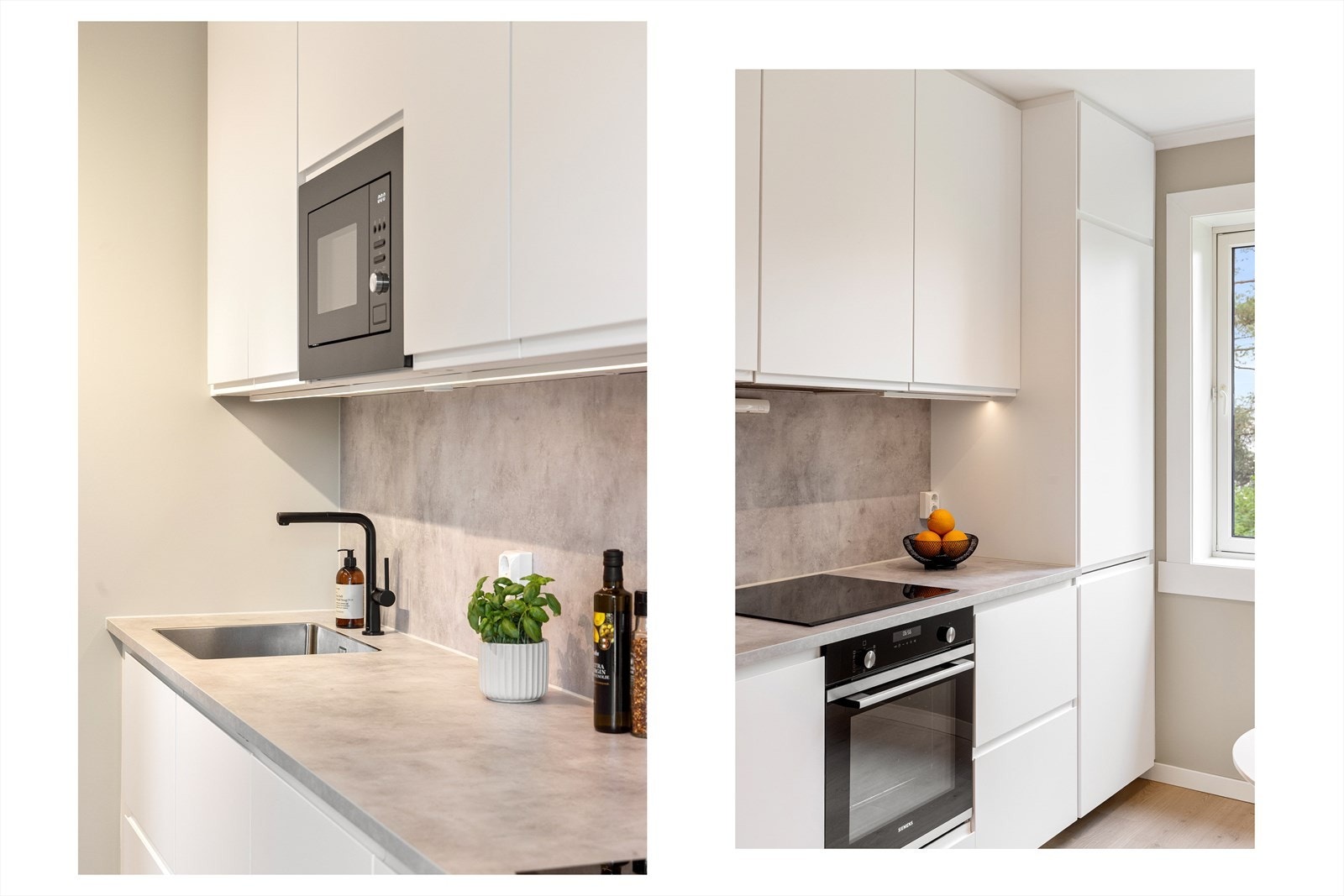 Det er også installert vannstopper og komfyrvakt. Galleribilde