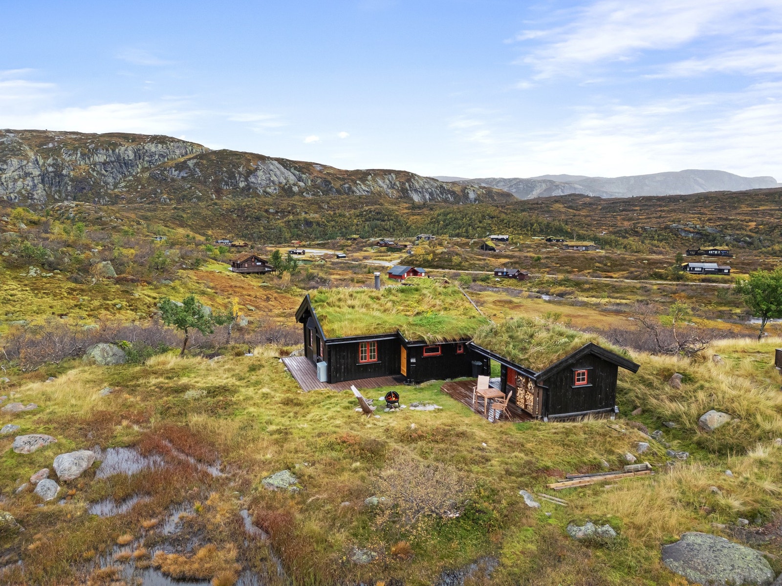 Hyttedrømmen i høyfjellet kan nå bli til virkelighet. Galleribilde