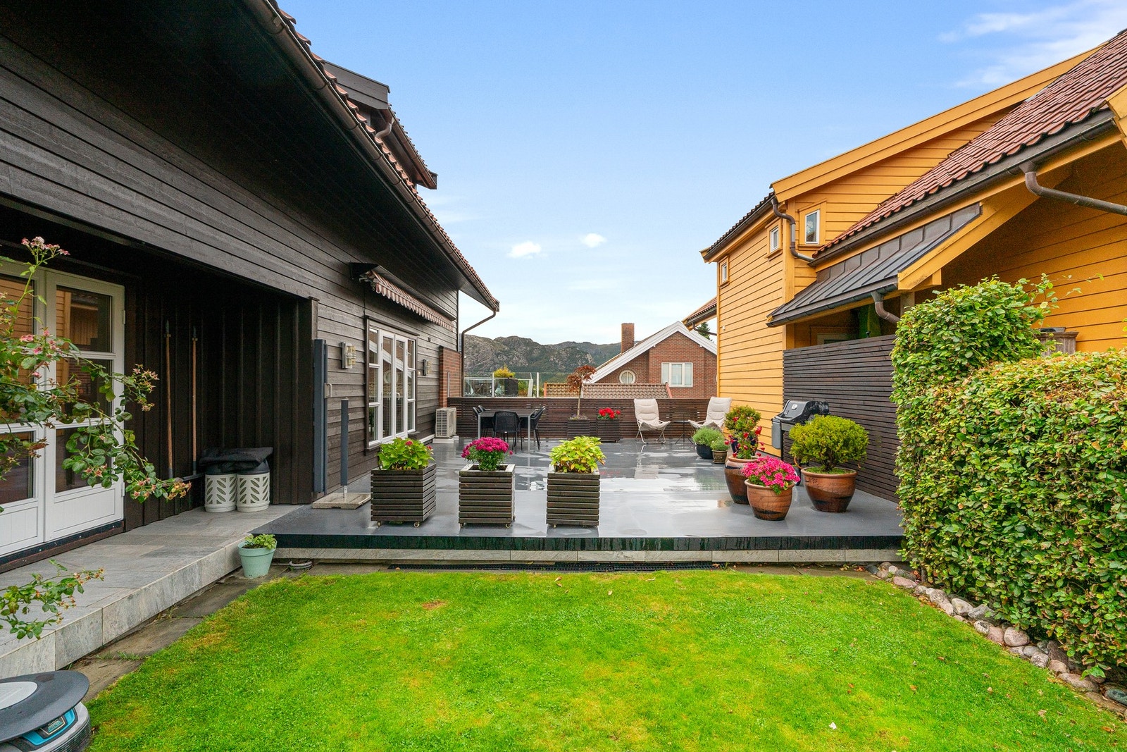 Her kan man nyte svært gode solforhold. Galleribilde