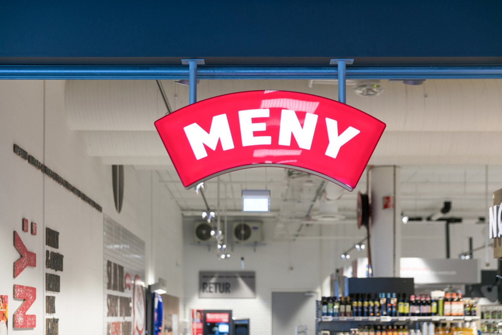 På Sverresborg senter ligger også Vinmonopolet og Meny. Galleribilde