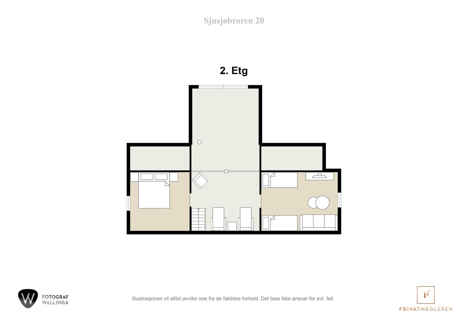 Plantegning hems. Galleribilde