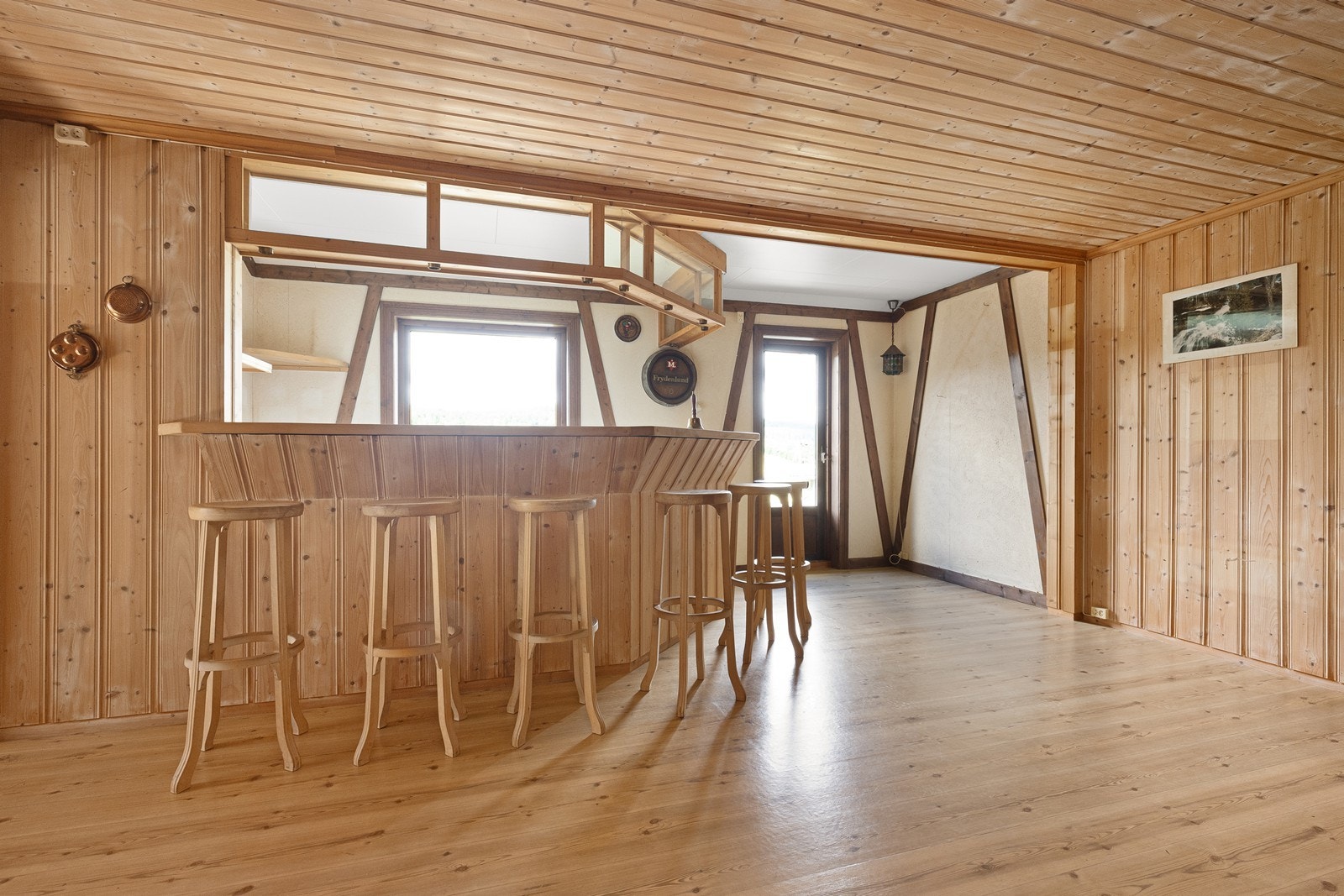 Loftstue Galleribilde