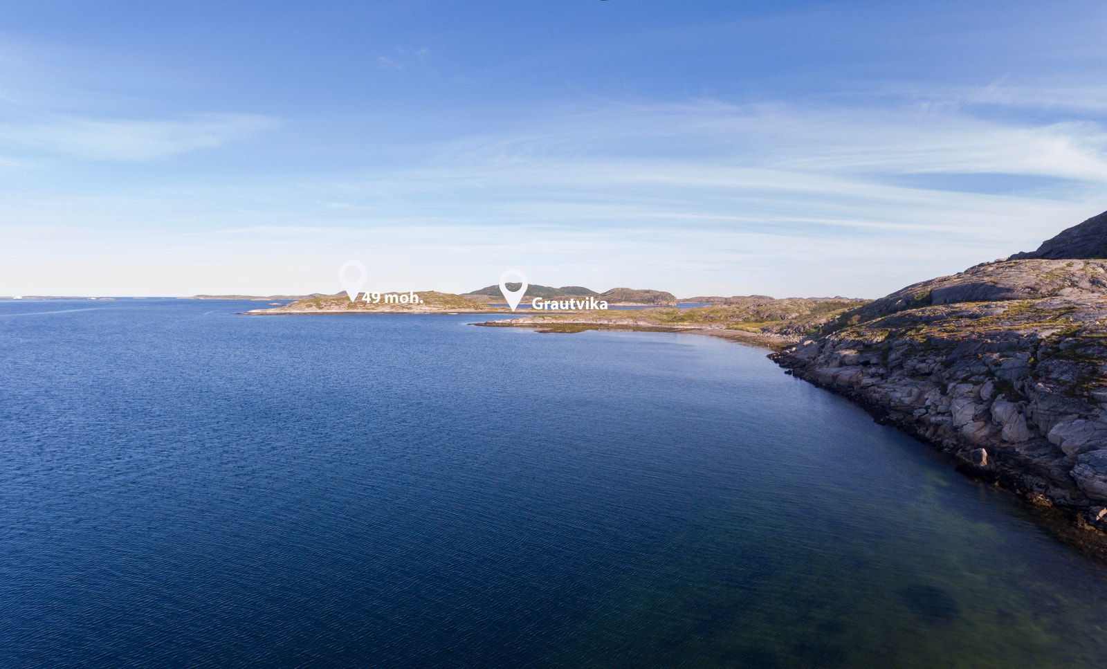 Mot Havsteins nordvestre del Galleribilde