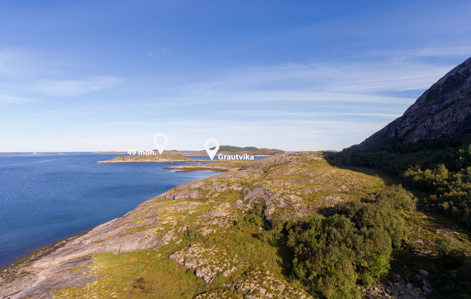 Mot Havsteins nordvestre del Galleribilde