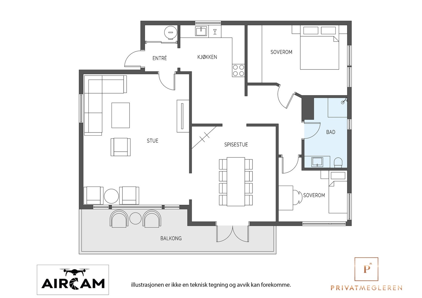 Plantegning. Galleribilde