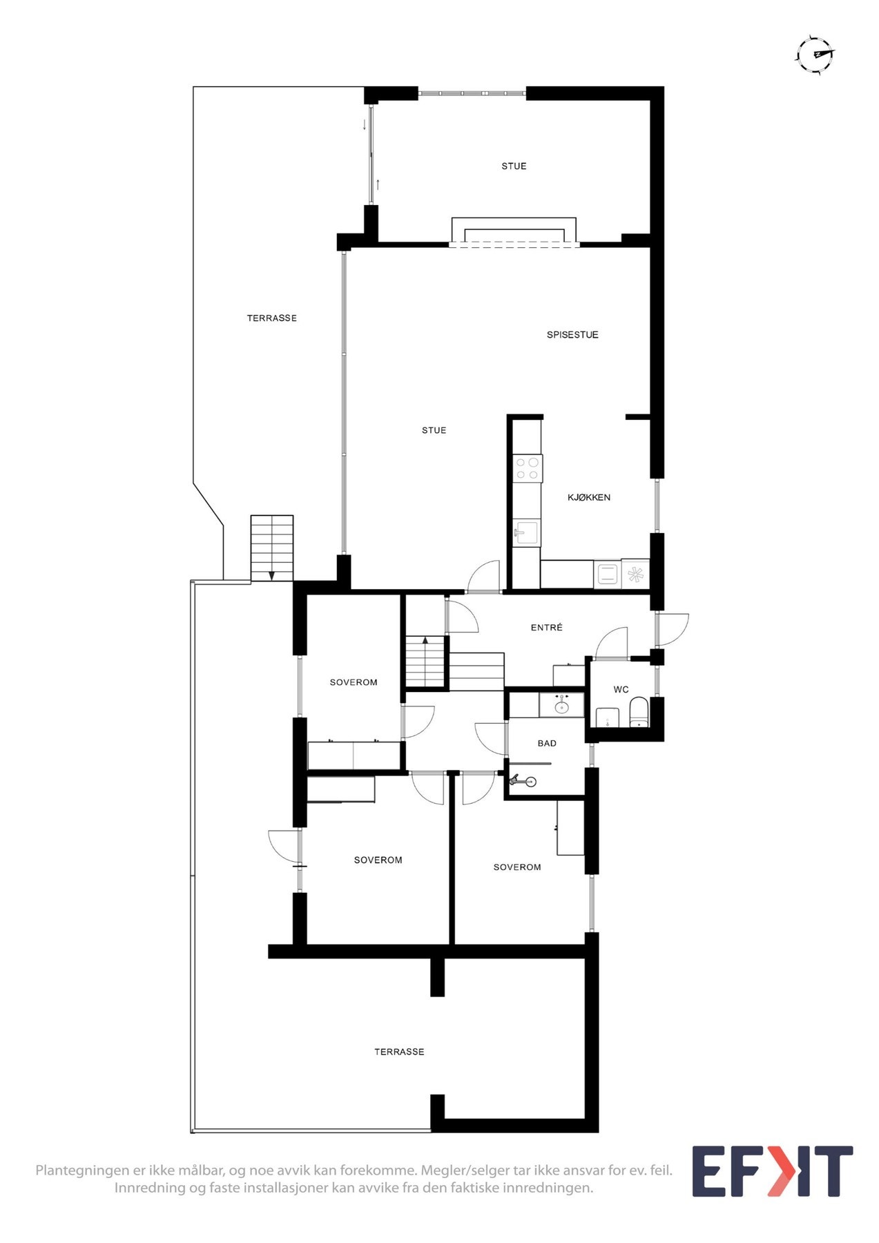 Plantegninger h.etg Galleribilde