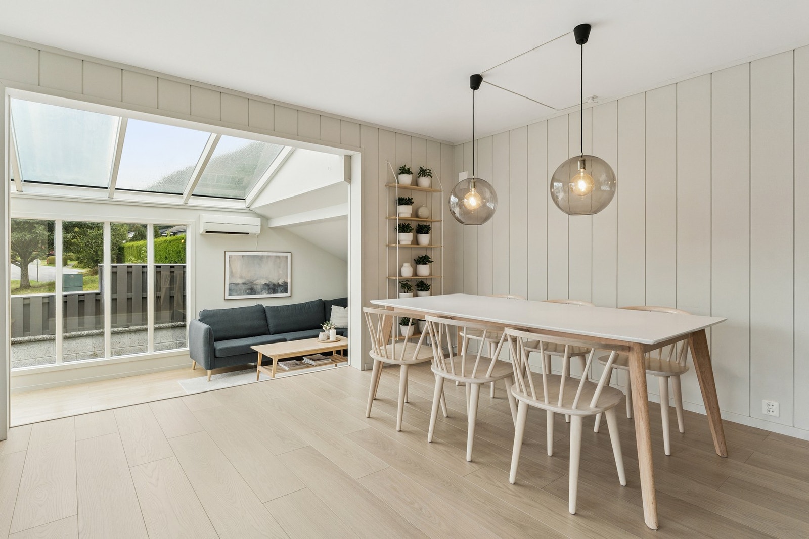 Stuen ble utvidet med en vinterhage Galleribilde