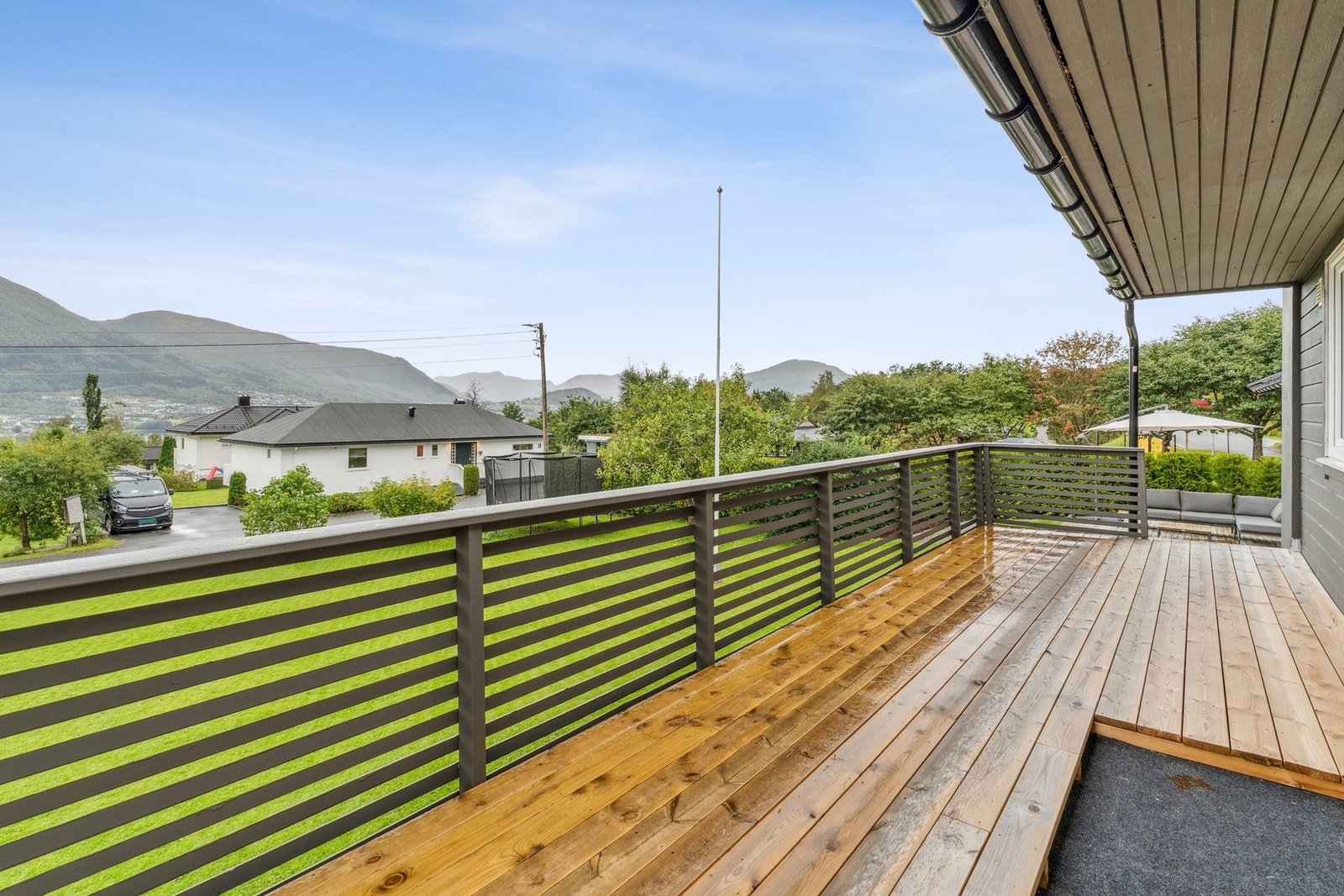 Utsikt fra veranda Galleribilde