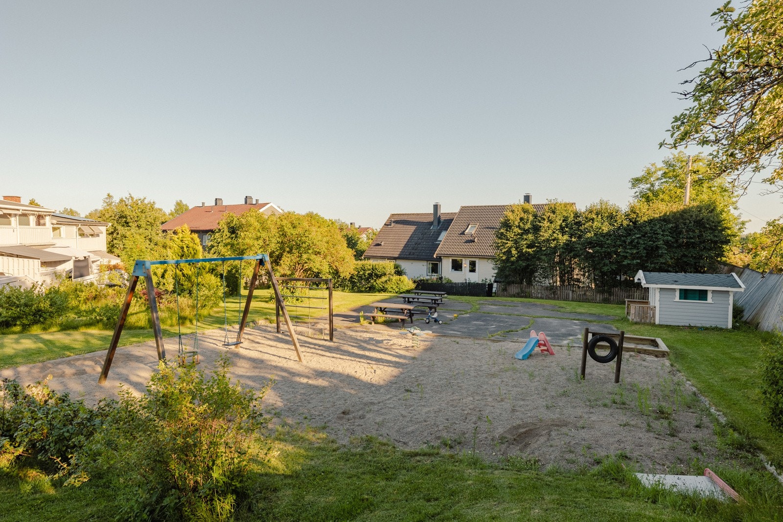 Kort vei til lekeplass, perfekt for barna Galleribilde