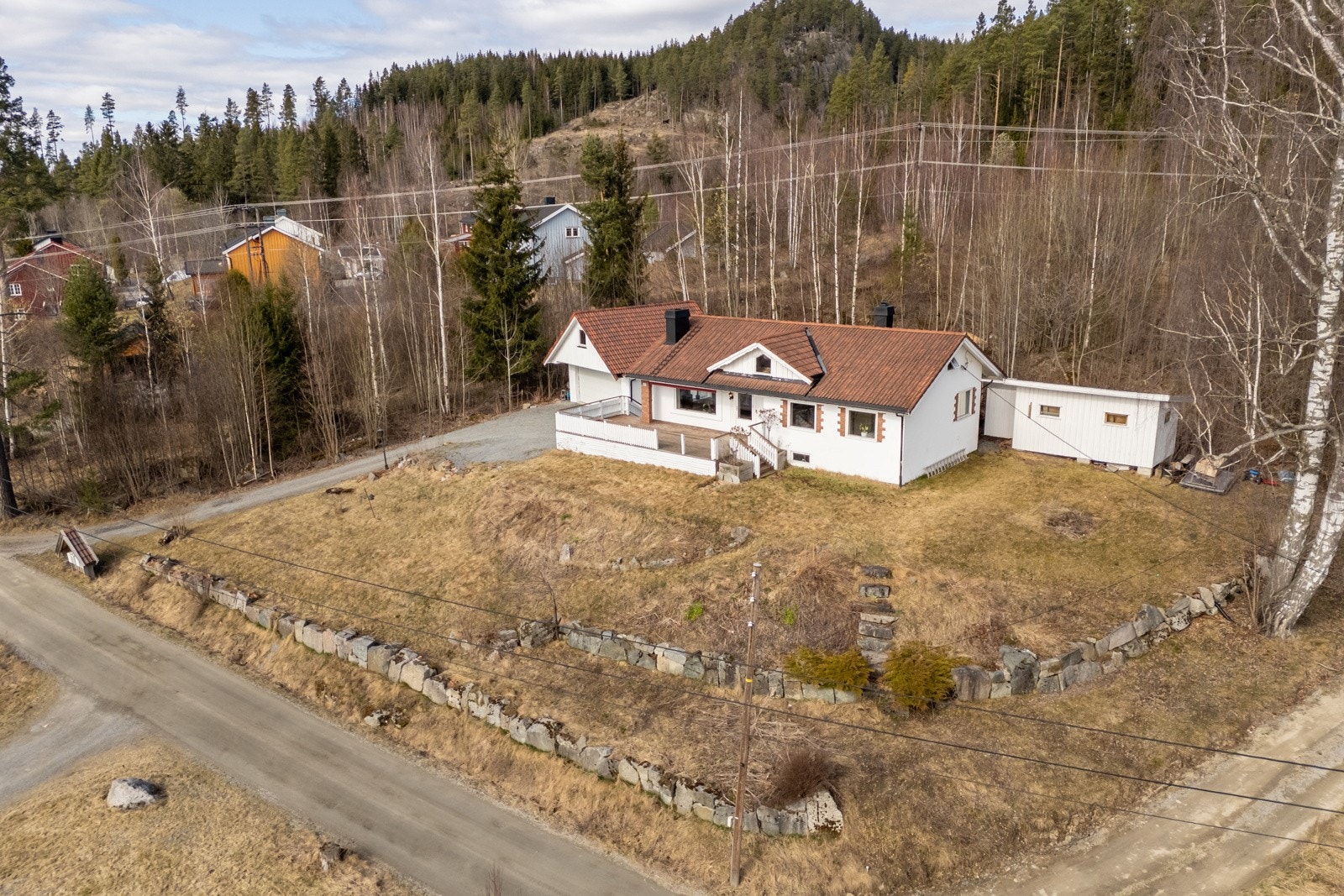 Dronefoto Galleribilde