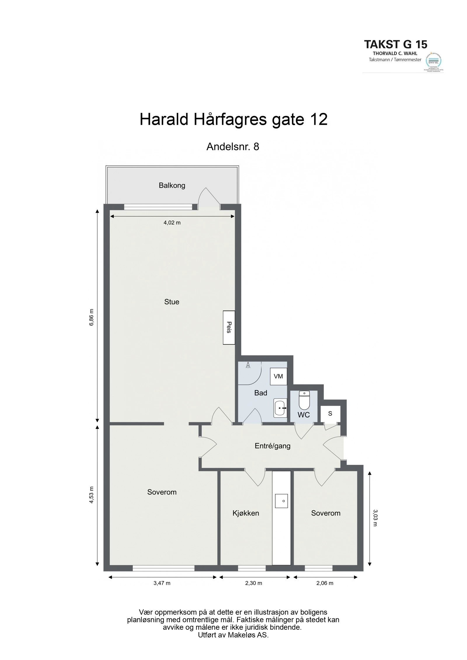 Plantegning Galleribilde