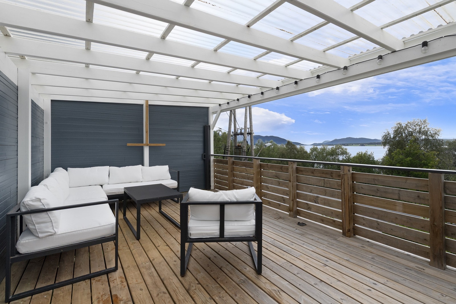 Utestue på ca 18 m² Galleribilde