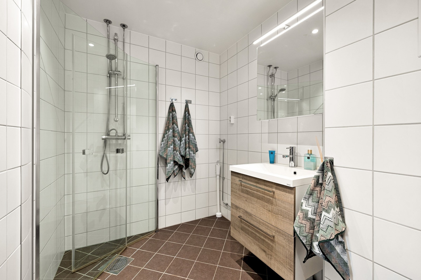 Badet ble oppusset i regi av borettslaget for ca. 5 år siden. Galleribilde