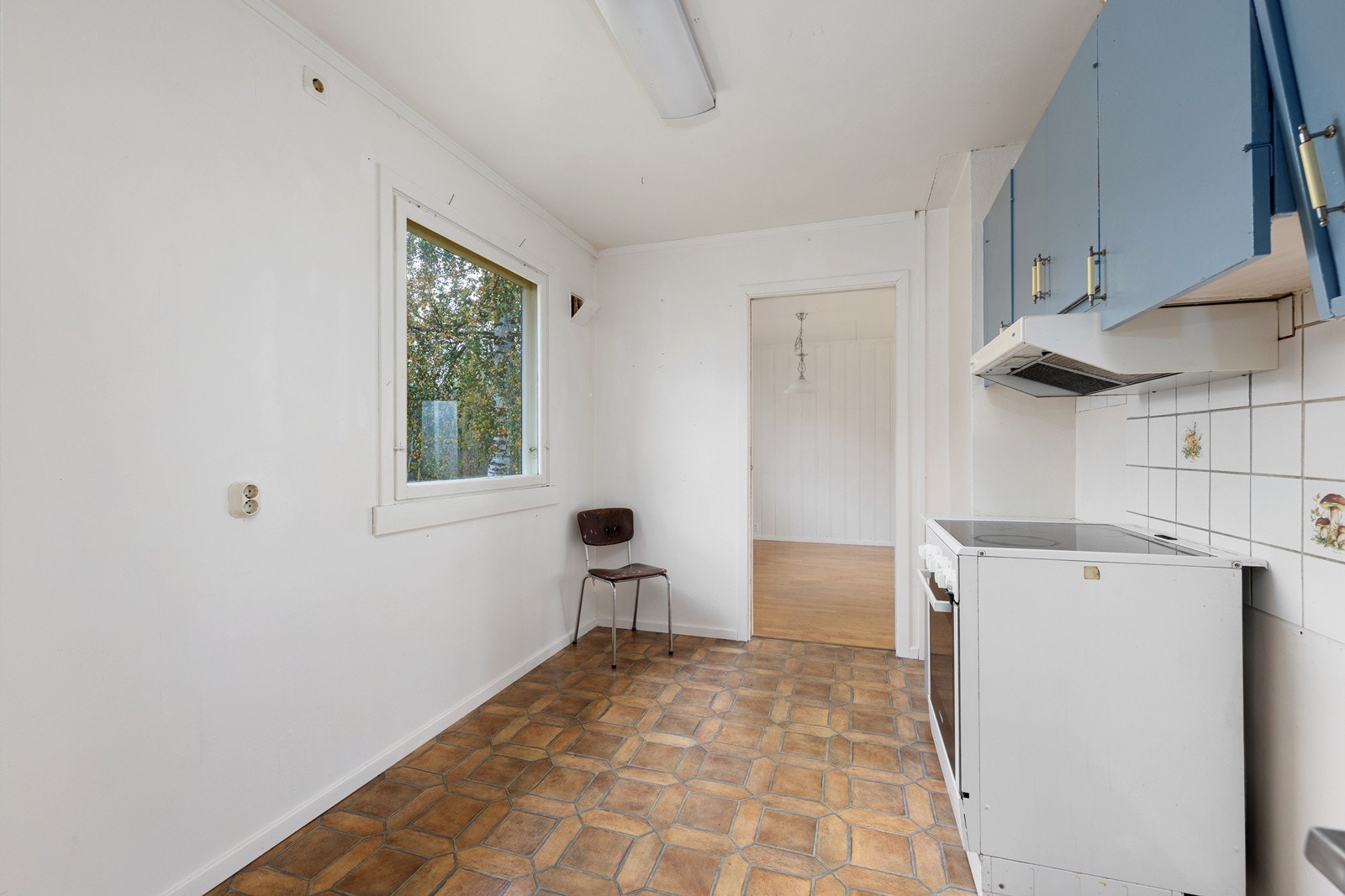 Det er opplegg for både komfyr og kjøleskap. Galleribilde