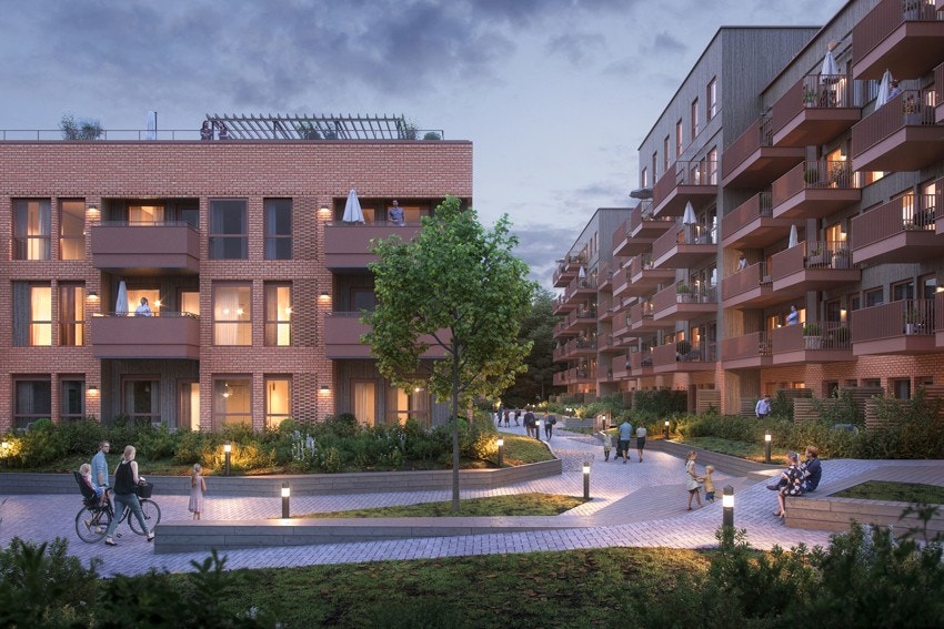 Velkommen til Vollebekk Stasjon C-205! Annonsen gjelder salg av kontraktsposisjon i prosjektet. Bildet er kun en illustrasjon for presentasjon av prosjektet, avvik vil forekomme. Galleribilde