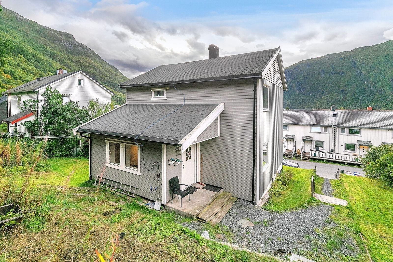 Inngangsparti Galleribilde